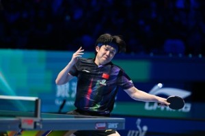 王楚钦小组赛连续两场3比0取胜 进澳门世界杯16强